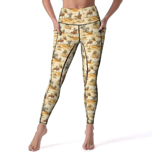 Legging Western Cowboy du studio de yoga aux sorties urbaines décontractées