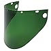 Fibre-Metal 280-4199DGNBP High Performance Faceshield Windows, No. 5/Green, Wide View, 16 1/2" x 8"