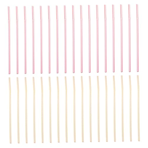 600 pitillos plásticos flexibles desechables coloridos para fiesta miniatura 1