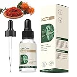 Gotas Cuidado Oídos - Fórmula Natural Plantas | Relief Calmante para Ringing | Solución Acción Rápida contra Zumbidos y Picazón 30ml Higiene Auditiva Adultos