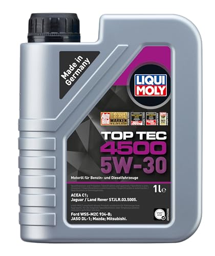 LIQUI MOLY 2317 Toptech HC 4500 5w30 Engine Oil 1L, Sconosciuto