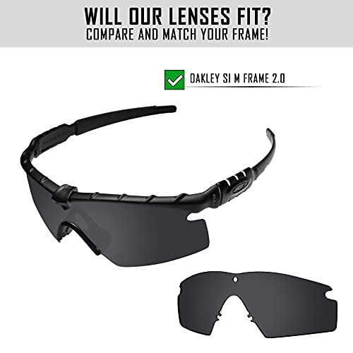 Image of Polarized Replacement Lenses & Rubber Kits for Oakley Si Ballistic M Frame 2.0 Sunglass