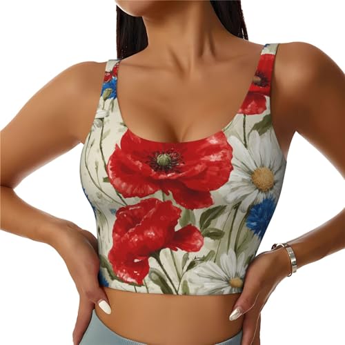 Camiseta deportiva sin mangas transpirable con cuello en U Mexpekil para gimnasio y ejercicio