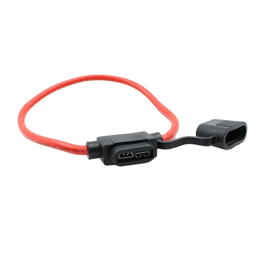 Inline Fuse Holder ATC/ATO Add-a-circuit Car Fuse Holder 10 Pack Fuse Tap Adapter 16 Gauge 20amp Blade Automotive Fuse Holder Waterproof Wire With 10 Pcs 15 Amp Standard Fuses I.1257532026