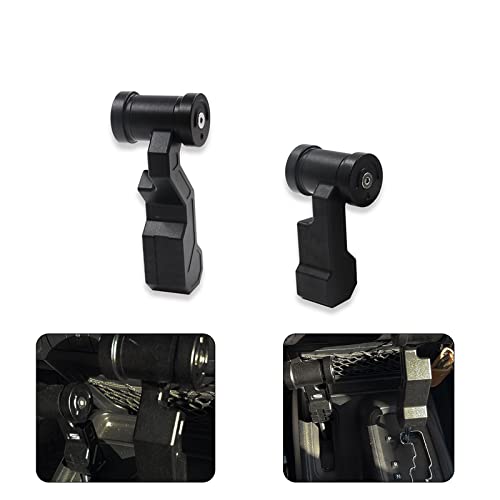 Aluminum Gear Lever Shifter Knob Long Alloy Gear Shift Lever Knob Cover Kit For Jeep Wrangler Jk Jku 2011-2018 (Black) #TOP1