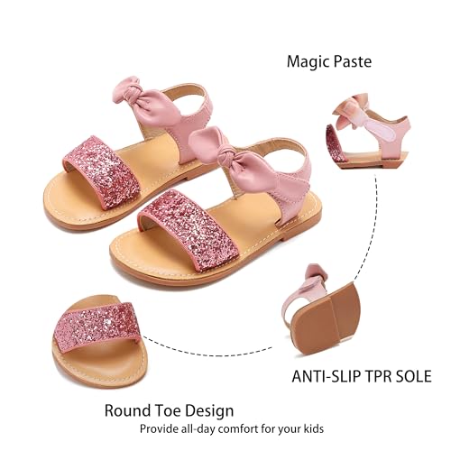 Image of Kiderence Toddler Girls Sandals Little Girls Kids Shoes Girls Sandals Toddler