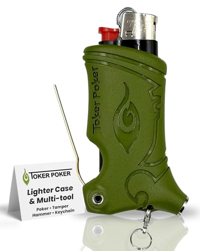 Toker Poker Mini Bic estuche llavero herramienta camping