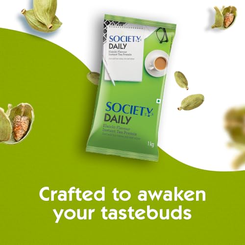 Image of Society Daily Elaichi Premix | 1 kg Pouch | Perfect taste | Enticing Aroma
