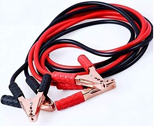 NIWRT Car Heavy Duty Auto Jumper Cable Battery Booster Wire Clamp with Alligator Wire (7ft, 500 AMP) for Volkswagen Polo-image-10
