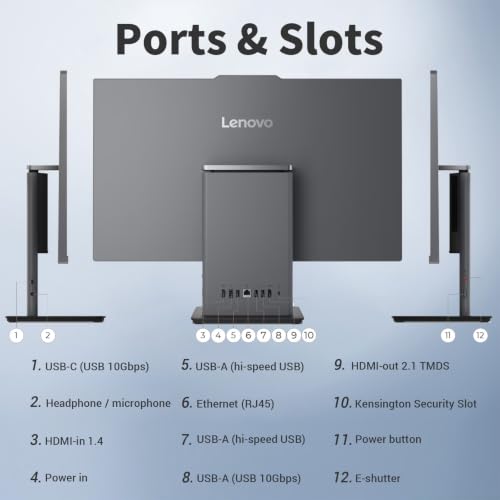 Image of Lenovo ThinkCentre Intel Core i7-13620H 64GB + 1TB Business All-in-One