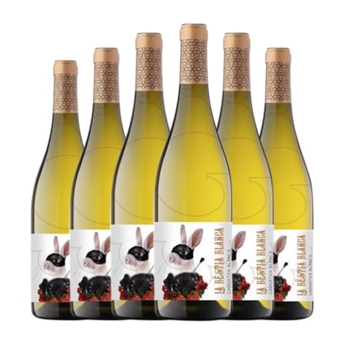 Oliveda La Bèstia Blanca Garnacha Blanca Empordà Joven 75 cl Vino blanco (Caja de 6 Botellas de 75 cl)