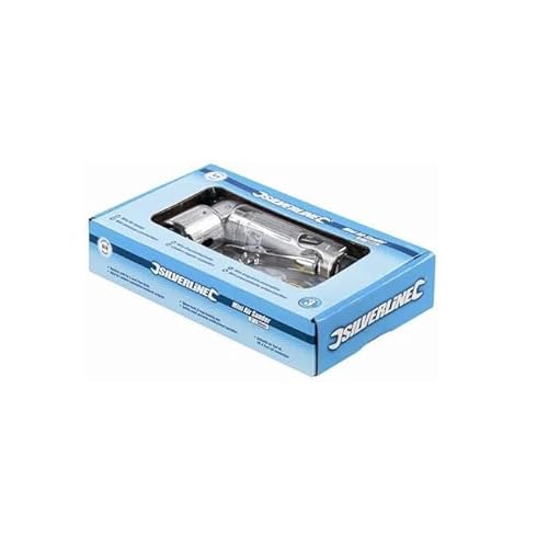 Silverline 672976 - Mini Levigatrice Pneumatica, 50 Mm - 2