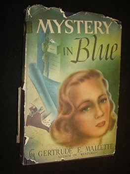 Hardcover Mystery in blue Book