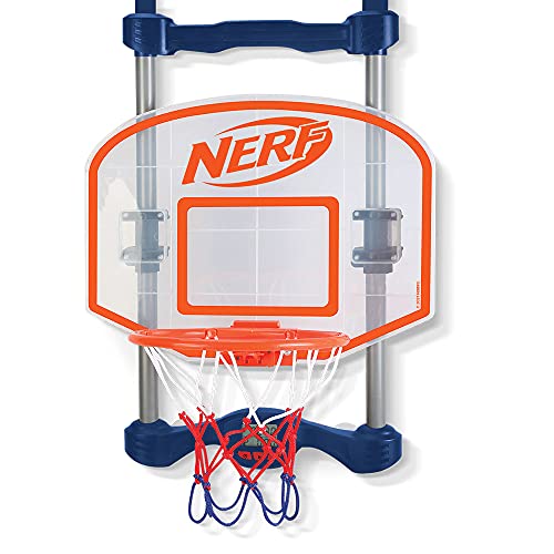 Fun Nerf - Cesta de Basquete C/ Contador Eletrônico, Multicor
