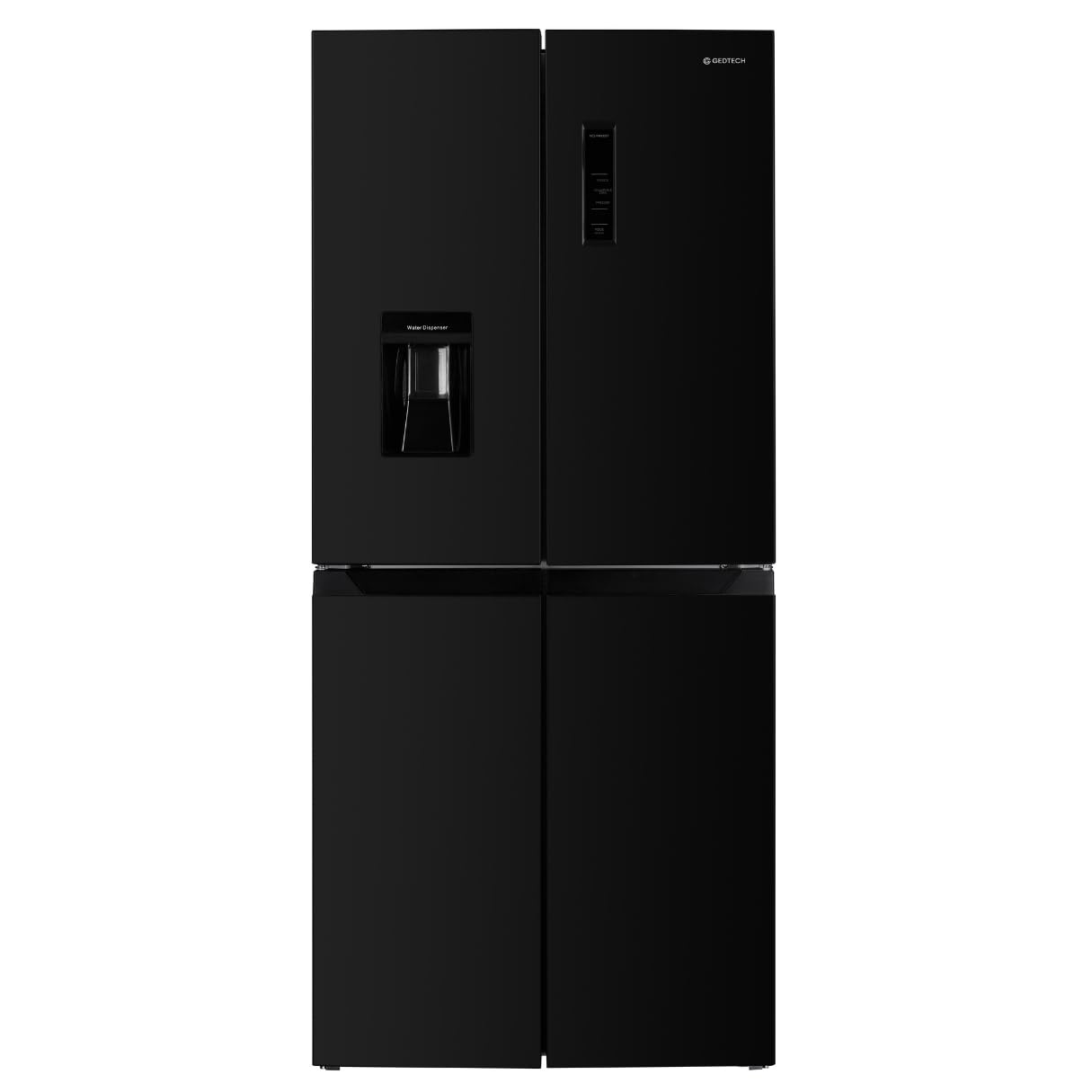 GEDTECH GMP470BL 470L - Refrigerador multipuerta (301L + 169L) - Negro