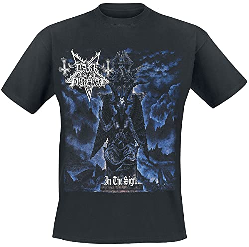 Dark funeral In The Sign Hombre Camiseta Negro XL, 100% algodón,