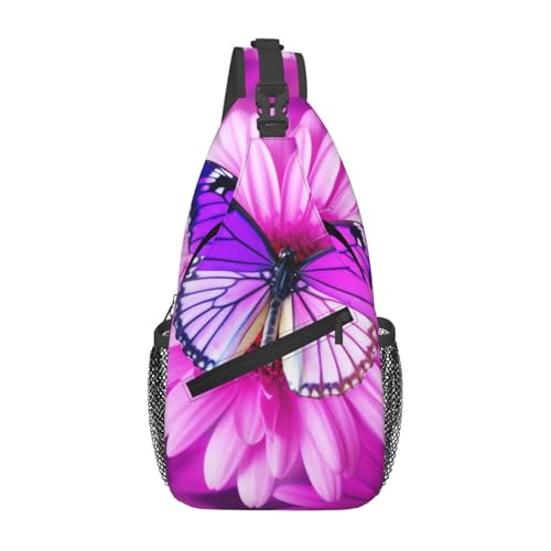 Bolso bandolera negro estilo casual para hombre y mujer miniatura 1