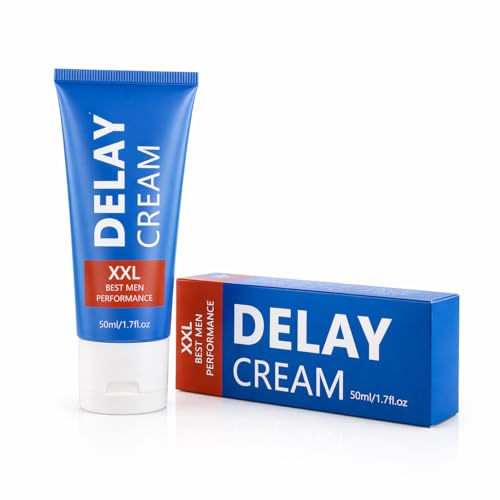 MILLENIUM STUD 5000 Mens Delay Cream XXL Long-Lasting Comfort Formula Smooth Skin Feel Daily Care for Men 1.7 Fl Oz