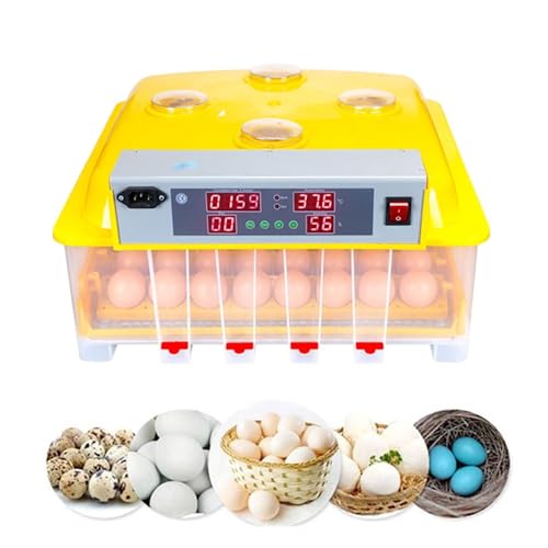 Incubateur d'œufs numérique pour 48 poulets et volailles