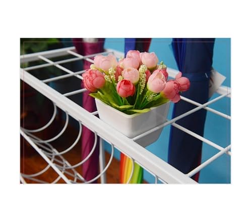 Porte-parapluies haute capacité pour stockage vertical intérieur