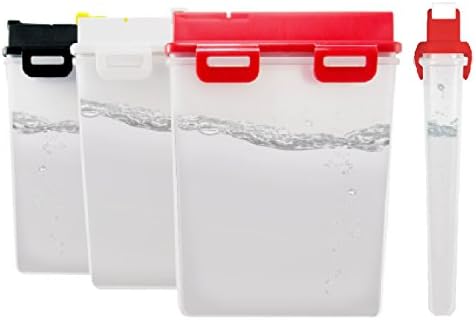LimitStyle WaterPad - A5 Flat Portable Water Bottle for Outdoor, Travel Bpa-Free 430ml