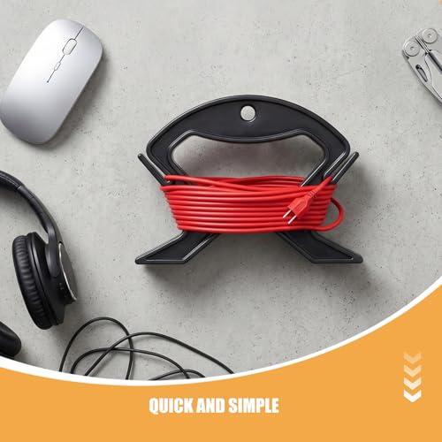 Enrollador de cables pequeño y bobinas compactas que evitan enredos de audio 4