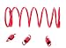 PODOY Gy6 150cc Clutch Springs Performance Tourque Red for Scooter 125cc ATV 2k RPM Clutch Springs