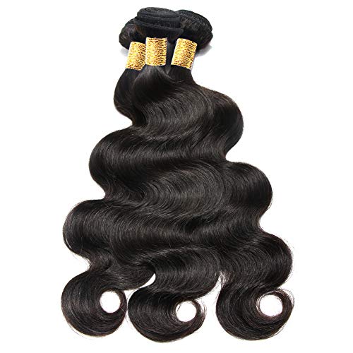 Semmely 8A Brazilian Hair 3 Bundles Body Wave 18 20 22inch Unprocessed Virgin Human Hair Bundles Weave Natural Black Color
