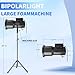 BIPOLARLIGHT Foam Machine for Party Whit 9 LED Lights, Party Foam Machine with Water Tank, Foam Cannon for Garden, Pool, Indoor, Birthdays, Celebrations, and Backyard Events