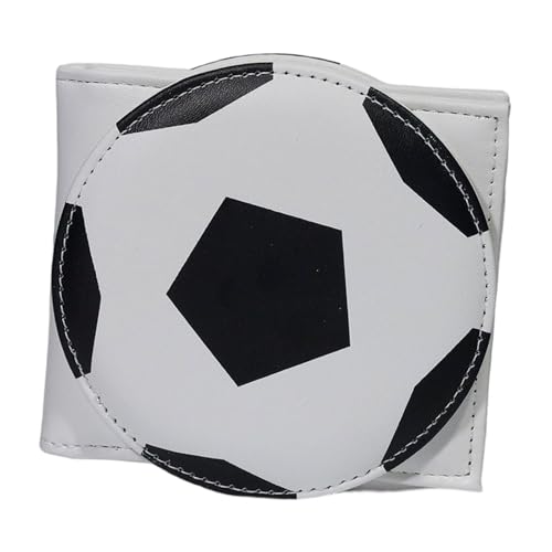 Cartera de fútbol para niños compacta con compartimentos anticaídas 6