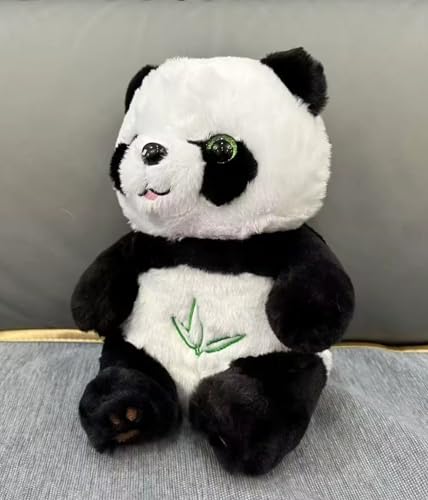 Image of Tickles Cute Bear Panda Soft Stuffed Plush Animal Toy for Kids Boys & Girls Birthday Gift (Size: 30 cm Color: Black & White)