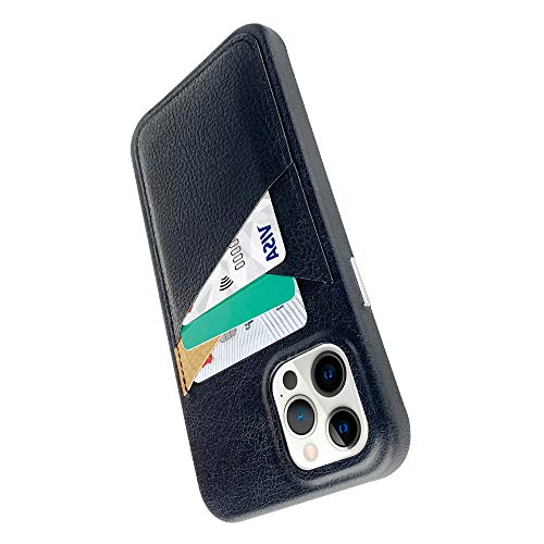 Super Big Clearance! Cassenger Classic Upgraded Series Leather Wallet Case Compatible with iPhone 12 Pro Max 6.7 Inch 2020, Black