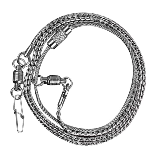 Parrot Foot Chain, Parrot Stainless Steel - bite Flying Training Anklet Ring Bird Harness for Parrots Macaw African Greys Parakeet Cockatoo Parrot Harness Cockatiel Parrot Foot Anklet