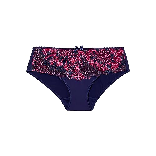 Playtex Women's Midi Flower Elegance Confortable X1 Underwear, Pink Dhalia, 38
