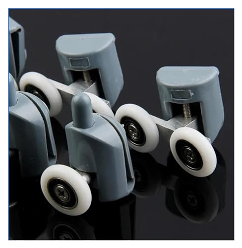 Rouleaux salle de douche 23mm robustes et silencieux pack de 8