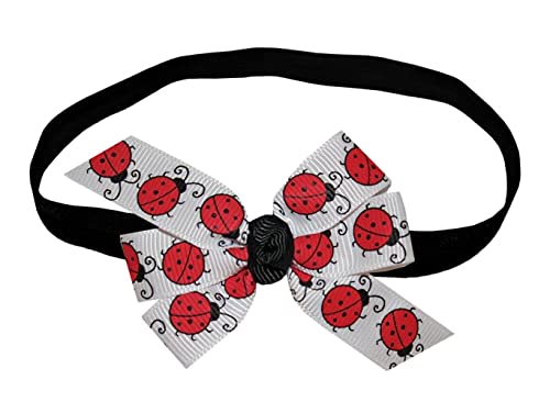 WD2U Baby Girls Infant Red & Black Ladybug 3