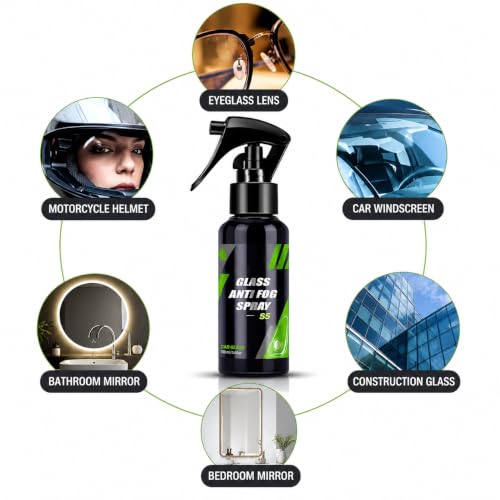 Image of 8 PCS Car Cleaning Kit Combo | Car Accessories Set with Air Duster Tool, Microfiber Duster, Detailing Brush, Dual Side Microfiber Cloth, Glass Anti Fog Spray, Oil Film Brush | car Accessories 2026
