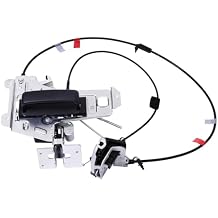Sliding Door Lock Latch with Cable Compatible with 1992-2014 E150 E250 E350 E450 Econoline Right Passenger Side