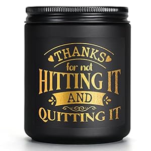 UOKPT Scented Candles for Men – Funny Gifts for Boyfriend – Naughty Birthday Gift for Him – Anniversary Valentines Day…