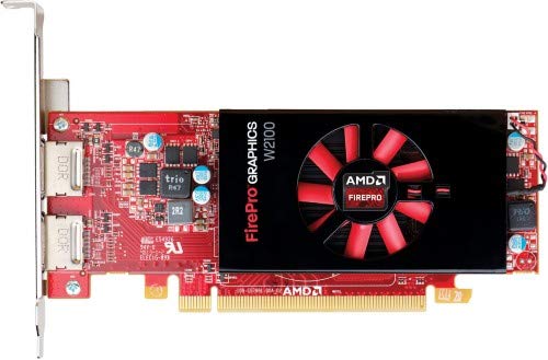 AMD FirePro W2100 2 GB tarjeta gráfica J3G91AT nueva para estaciones de trabajo HP