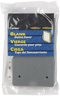 Carlon Lamson & Sessons E980CN-CAR Single Gang Blank Box Cover