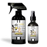 The Stink Solution Urine Odor Eliminator Spray Completely Removes Cat Urine, Dog Pee, & Human Urine Odor from Carpet, Mattress, Floors, Grass, Outdoor Turf, etc. - 1 16 oz, 1 4 oz (WeeWee Fresh)