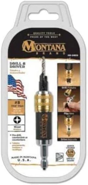 Taladro y Atornillador Compacto Montana, 8