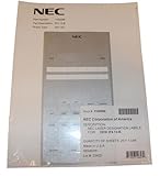 NEC 1100066 Desi Sheet 12 Button Telephone