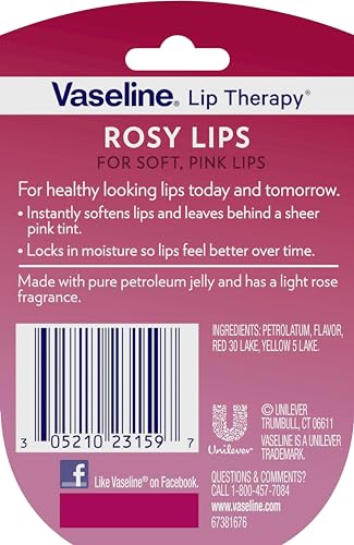 Vaseline Lip Therapy Bundle - Creme Brulee, Rosy Lips & Cocoa Butter thumb #4