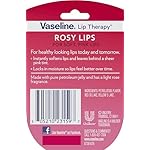 Vaseline Lip Therapy Variety 3-Pack – Crème Brûlée, Rosy Lips, Cocoa Butter Mini Lip Balms for Soft, Glowing, and Deliciously Kissable Lips, 0.25 Oz Ea - Image 3