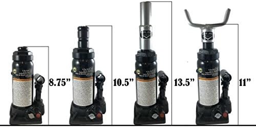 Miniatura 2 de Kit de recuperación de gato hidráulico con gato hidráulico de 6 toneladas