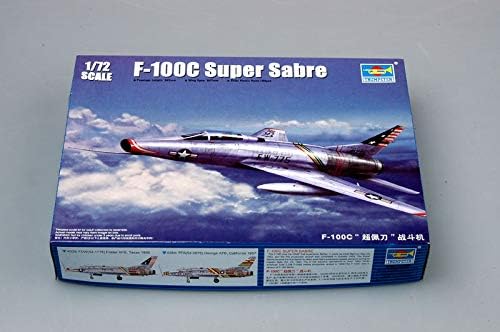 Trumpeter 1:72 - North American F-100C Super Sabre, Various, Small