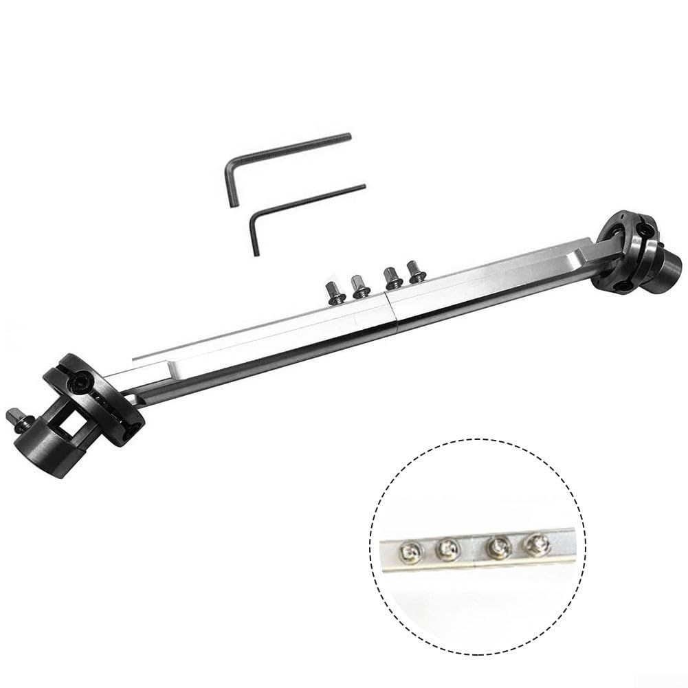 Pièce de Liaison Pédale Double 370mm Argent Pièce de Liaison