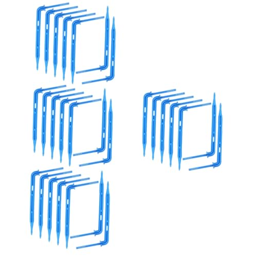 POPETPOP 4sets Irrigation Drip Emitters Drip Emitter Stakes Garden Hose Stake for Greenhouse Container Gardening 100pcs*4